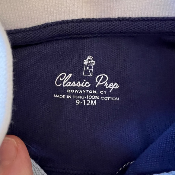 Classic Prep Romper 9-12m - Picture 2 of 2